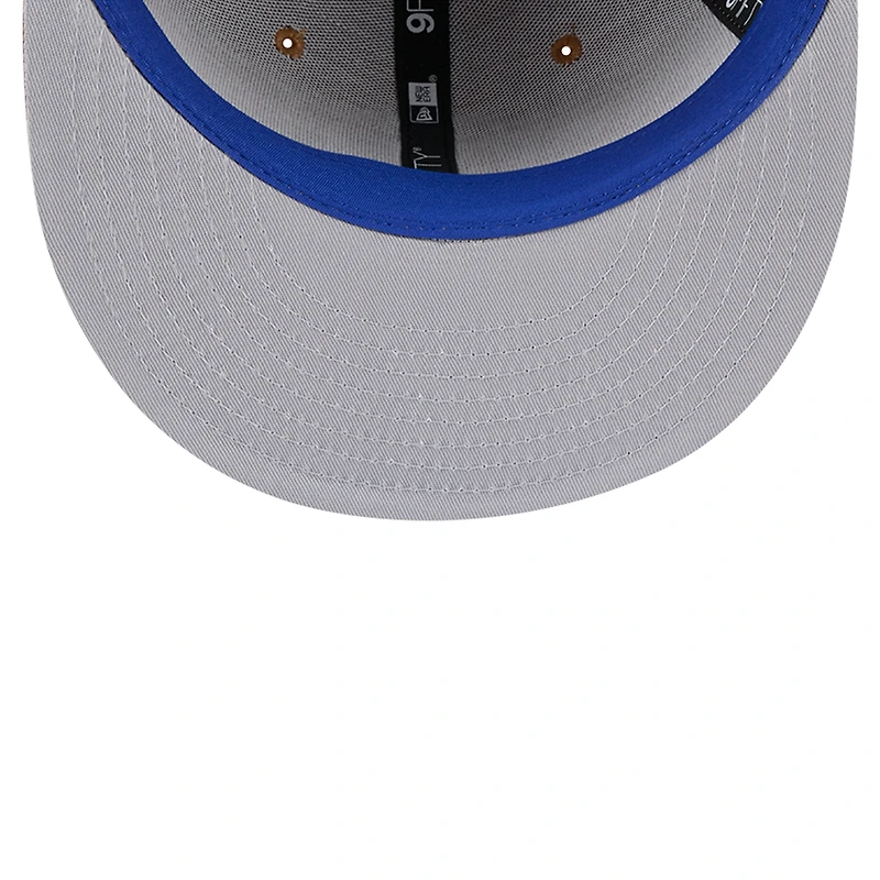Casquette Snapback 9FIFTY New Era pour hommes, Golden State Warriors, marron