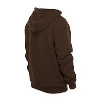 Men's New Era  Brown Golden State Warriors Injection Pullover Hoodie