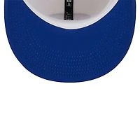 Men's New Era Cream Golden State Warriors Piped Pop Panel 59FIFTY Fitted Hat
