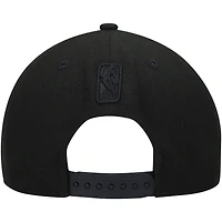 Casquette Snapback 9FIFTY Golden State Warriors New Era pour homme, noir sur noir