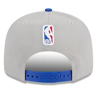 Men's New Era  Gray/Royal Golden State Warriors 2023 NBA Draft 9FIFTY Snapback Hat