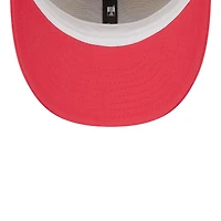 Casquette ajustée 59FIFTY New Era kaki/corail Golden State Warriors Drip Low Profile pour hommes