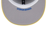 Men's New Era Royal/Gold Golden State Warriors Gameday Gold Pop Stars 59FIFTY Fitted Hat