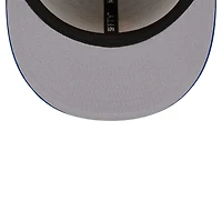 Casquette ajustée 59FIFTY New Era Royal/Gold Golden State Warriors Gameday Wordmark pour homme
