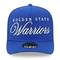 Casquette ajustée New Era Royal Golden State Warriors 2025 NBA Draft 59FIFTY pour homme