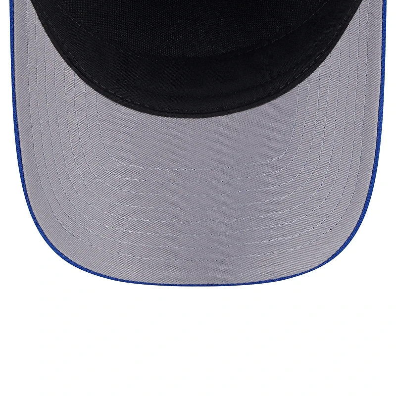 Casquette ajustable New Era Royal Golden State Warriors 2025 NBA Draft M-Crown A-Frame 9FORTY pour homme