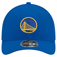 Men's New Era Royal Golden State Warriors 9FORTY Stock M-Crown Adjustable Hat