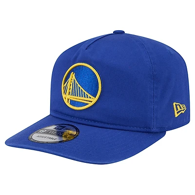 Casquette ajustable New Era Royal Golden State Warriors en coton 19TWENTY pour homme