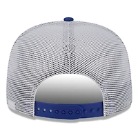 Men's New Era Royal Golden State Warriors Court Sport Speckle 9FIFTY Snapback Hat