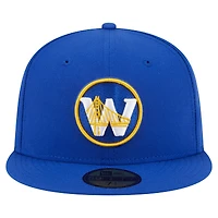Casquette ajustée New Era Royal Golden State Warriors Deceptor 59FIFTY pour homme