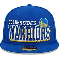 Casquette Snapback 9FIFTY Royal Golden State Warriors Gameday New Era pour homme