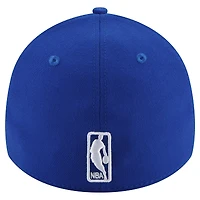 Casquette flexible 39THIRTY couleur officielle de l'équipe Royal Golden State Warriors New Era pour homme