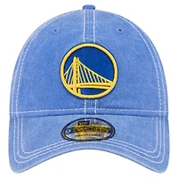 Casquette ajustable teintée pigmentée 9TWENTY Golden State Warriors bleue New Era pour homme
