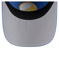 Casquette ajustable teintée pigmentée 9TWENTY Golden State Warriors bleue New Era pour homme