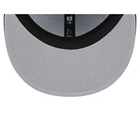 Casquette ajustée à damier 59FIFTY Crown New Era Royal Golden State Warriors Rally Drive pour homme