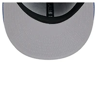 Casquette ajustée New Era Royal Golden State Warriors Stitch 59FIFTY pour homme