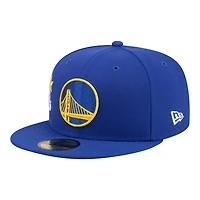 Men's New Era  Royal Golden State Warriors Team Collage 59FIFTY Fitted Hat