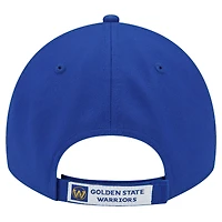 Casquette réglable New Era Royal Golden State Warriors The League 9FORTY pour hommes