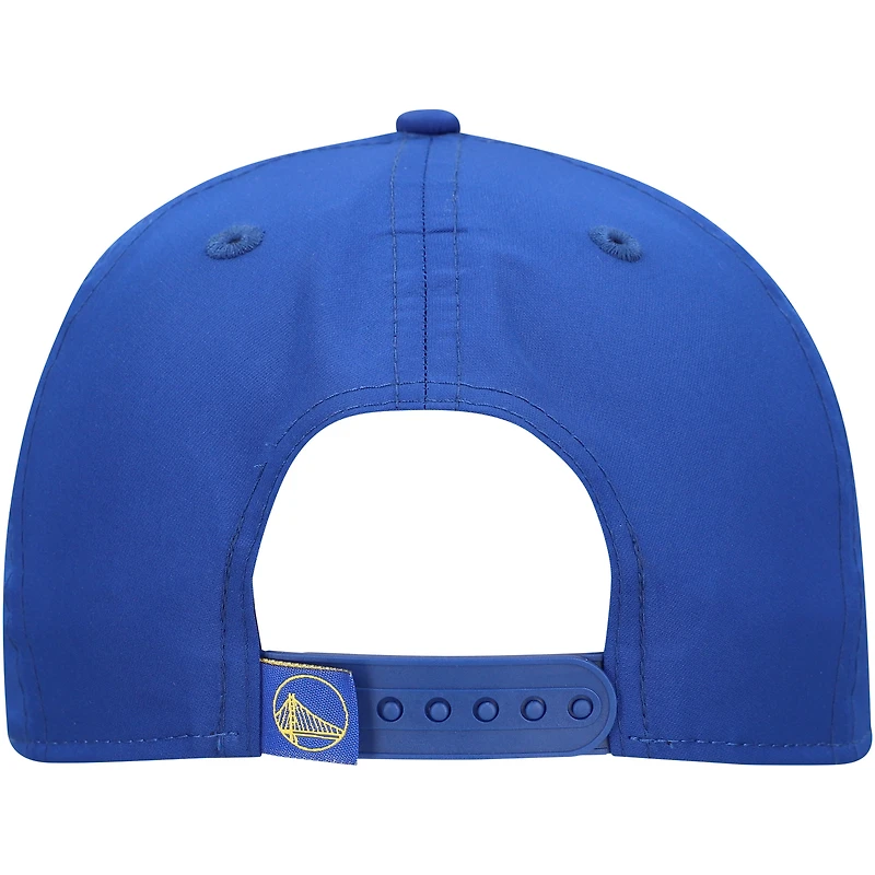 Men's New Era Royal Golden State Warriors Throwback Gradient A-Frame 9FORTY Adjustable Hat