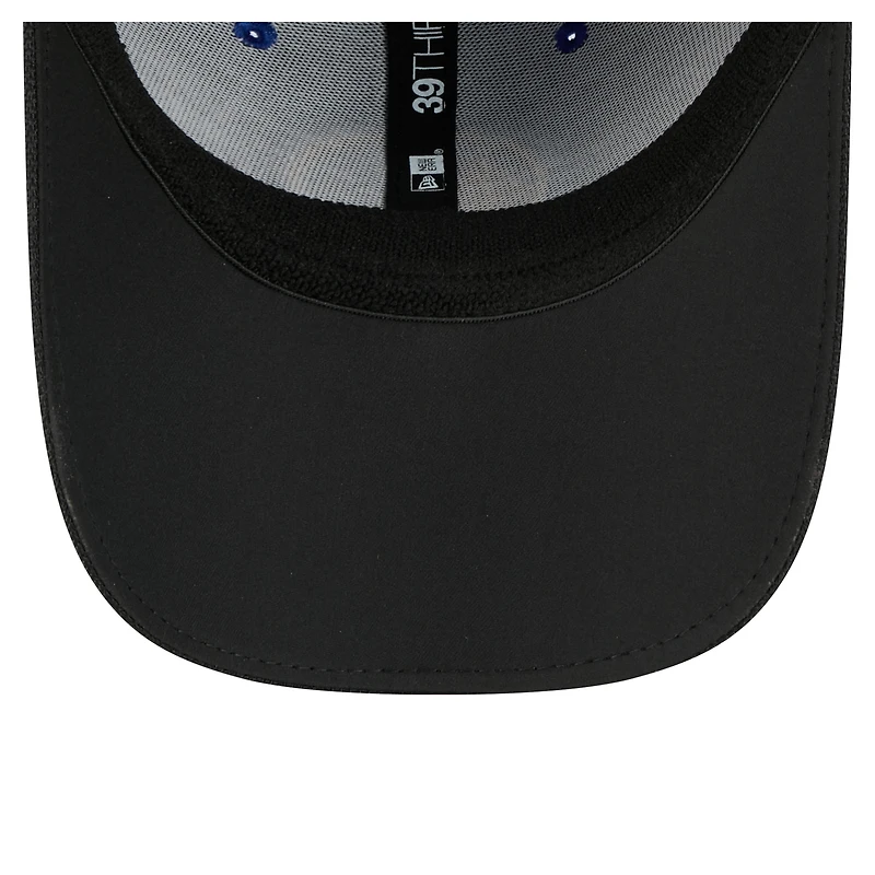 Casquette New Era Royal Golden State Warriors Visor Hit 39THIRTY Flex pour homme