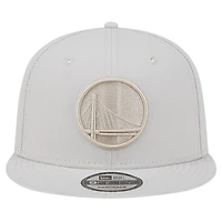 Casquette Snapback 9FIFTY Stone Golden State Warriors pour homme de New Era