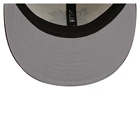Casquette snapback New Era 9FIFTY City Edition Golden State Warriors pour homme, couleur beige/marron