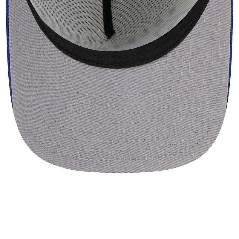 Men's New Era White/Royal Golden State Warriors 2025 NBA Draft A-Frame 59FIFTY Fitted Hat
