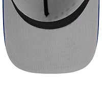 Men's New Era White/Royal Golden State Warriors 2025 NBA Draft A-Frame 59FIFTY Fitted Hat