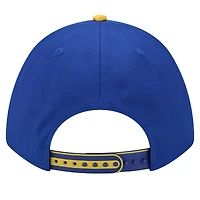 Men's New Era  White/Royal Golden State Warriors 2025 NBA Tip Off M-Crown A-Frame 9FORTY Adjustable Hat
