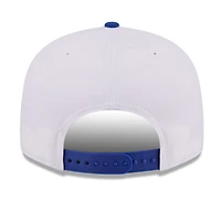 Men's New Era White/Royal Golden State Warriors Retro Swoop 9FIFTY Snapback Hat