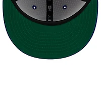 Casquette ajustée 59FIFTY Throwback 2Tone New Era pour hommes, blanc/royal, Golden State Warriors