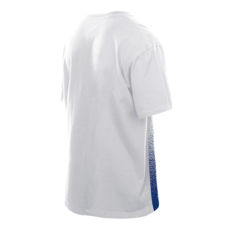 T-shirt blanc New Era Golden State Warriors Injection Sport Classics pour homme