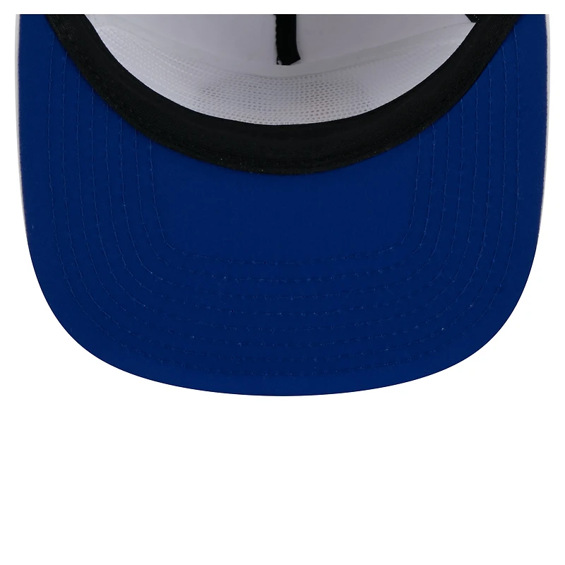 Casquette de golf ajustable New Era blanche Golden State Warriors Performance Rope pour homme