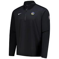 Men's Nike Black Golden State Warriors 2024/25 Courtside Performance Half-Zip Top