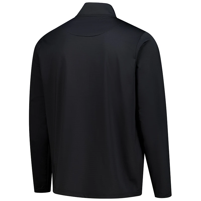 Men's Nike Black Golden State Warriors 2024/25 Courtside Performance Half-Zip Top