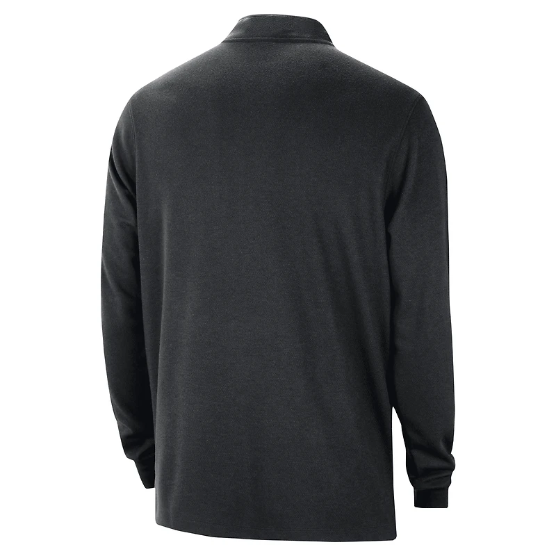 Men's Nike Black Golden State Warriors 2024/25 Courtside Performance Half-Zip Top