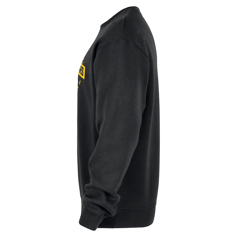 Sweat-shirt d'entraînement Nike noir pour homme Golden State Warriors 2025/26 Authentic