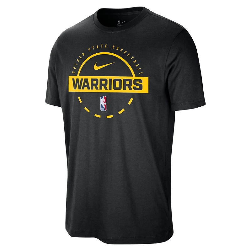 Men's Nike  Black Golden State Warriors Authentic Practice T-Shirt
