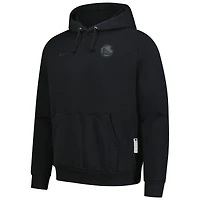 Men's Nike  Black Golden State Warriors Authentic Travel Standard Issue Dri-Fit Hoodie