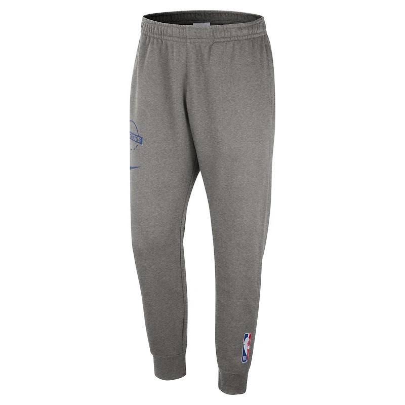 Pantalon de jogging Nike Authentic Practice Club 2025/26 pour homme, couleur charbon, Golden State Warriors