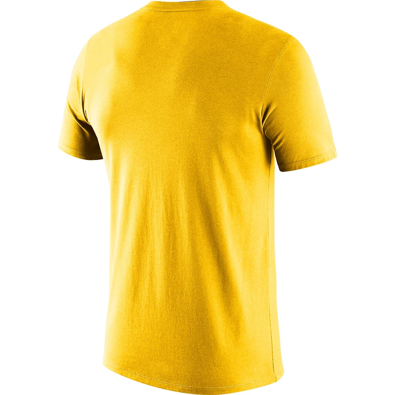 Men's Nike Gold Golden State Warriors 2021/22 Classic Edition Hardwood Classics Essential Futura T-Shirt