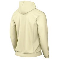 Veste à capuche entièrement zippée Nike Golden State Warriors Authentic Standard Issue pour homme, gris