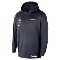 Men's Nike Navy Golden State Warriors 2024/25 On-Court Authentic Practice Yoga Restore Lightweight Pullover Hoodie