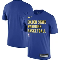 T-shirt d'entraînement de performance Nike Royal Golden State Warriors 2023/24 Sideline Legend pour Homme