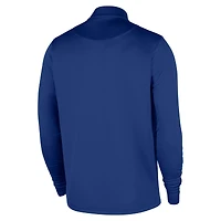 Men's Nike Royal Golden State Warriors 2025/26 Authentic Coaches Quarter-Zip Dri-Fit Top