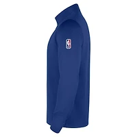 Men's Nike Royal Golden State Warriors 2025/26 Authentic Coaches Quarter-Zip Dri-Fit Top