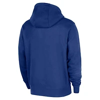 Sweat à capuche Nike Royal Golden State Warriors Authentic Practice Club 2025/26 pour homme