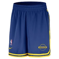 Short tissé Nike Royal Golden State Warriors Authentic Practice DNA pour homme