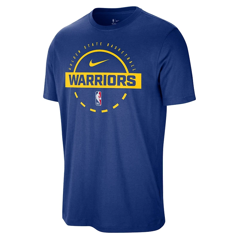 Men's Nike  Royal Golden State Warriors Authentic Practice T-Shirt