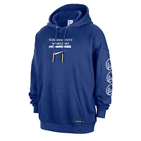 Men's Nike Royal Golden State Warriors Courtside Club Premium Hoodie